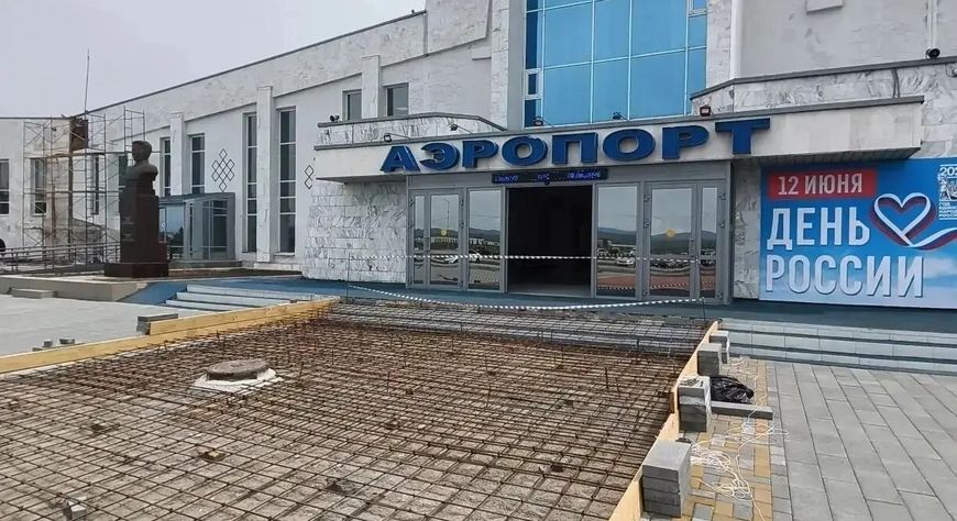 В аэропорту Кызыла продолжается модернизация инфраструктуры к Международному буддийскому форуму