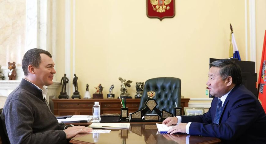 Глава Тувы обсудил с министром спорта России развитие спортивной инфраструктуры в регионе