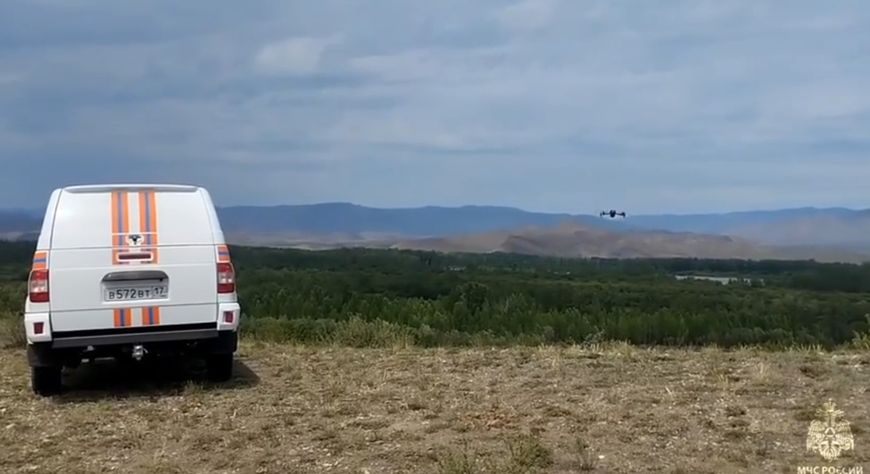 Беспилотная авиация МЧС расширила зону обследования до Шагонара