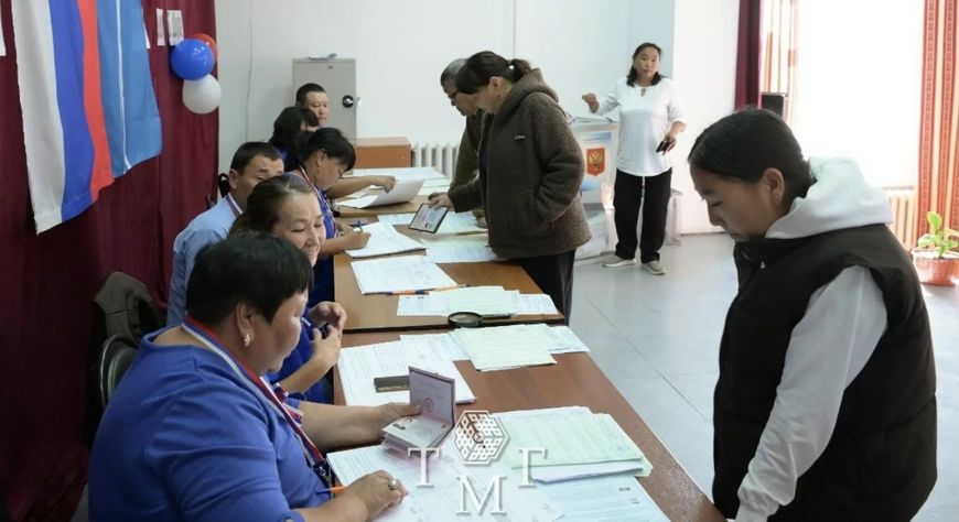 В Дзун-Хемчикском районе Тувы на выборах проголосовали более 40% избирателей