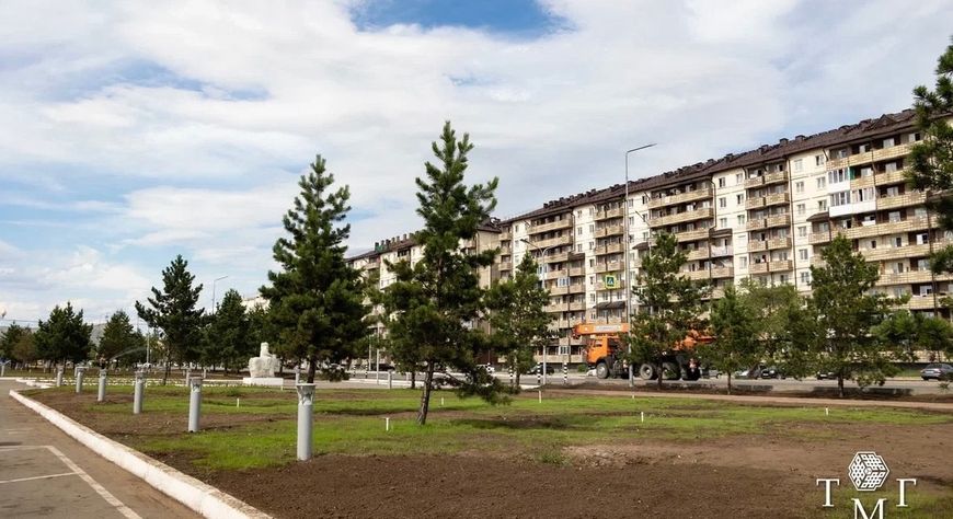 В Кызыле подвели промежуточные итоги масштабного озеленения в рамках подготовки к буддийскому форуму