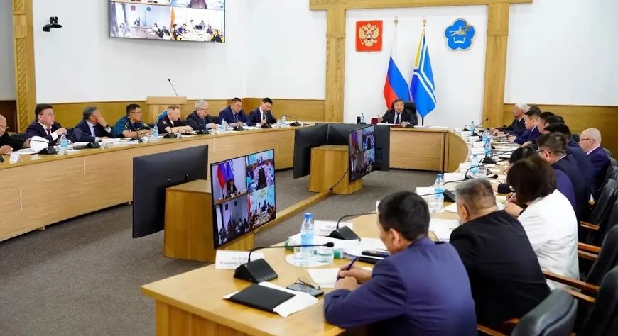 Владислав Ховалыг поручил усилить мониторинг паводковой обстановки в Туве