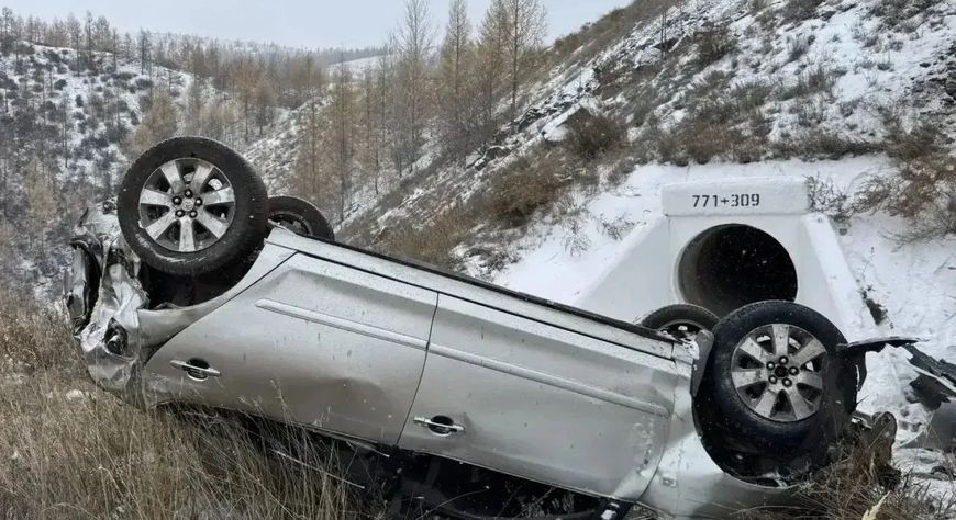 В Туве за сутки произошло 10 ДТП: два человека пострадали