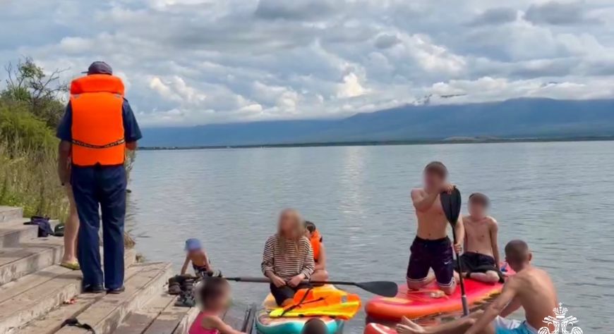 На озере Чагытай выявлены нарушения правил судовождения