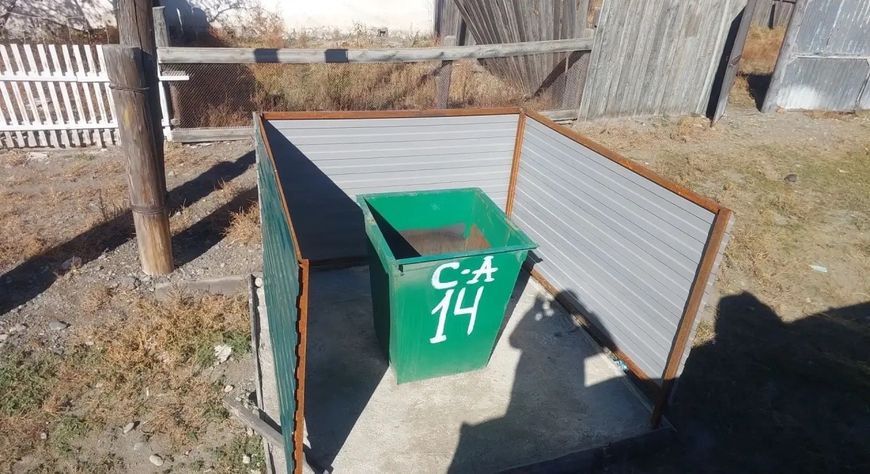 В Сут-Хольском районе началась утилизация твёрдых бытовых отходов