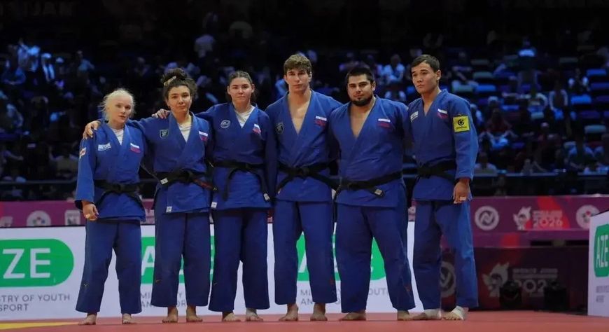 Спортсмен из Тувы выступил в составе сборной России, ставшей серебряным призером чемпионата мира по дзюдо