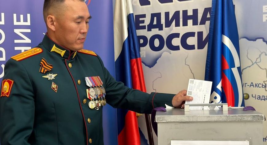 Руслан Ондар — воин, спортсмен, единоросс: защитник Родины внес вклад в «Народную программу 2.0»