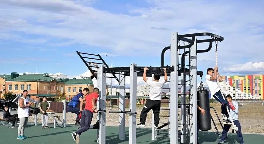 В Туву поступили «умные» спортивные площадки