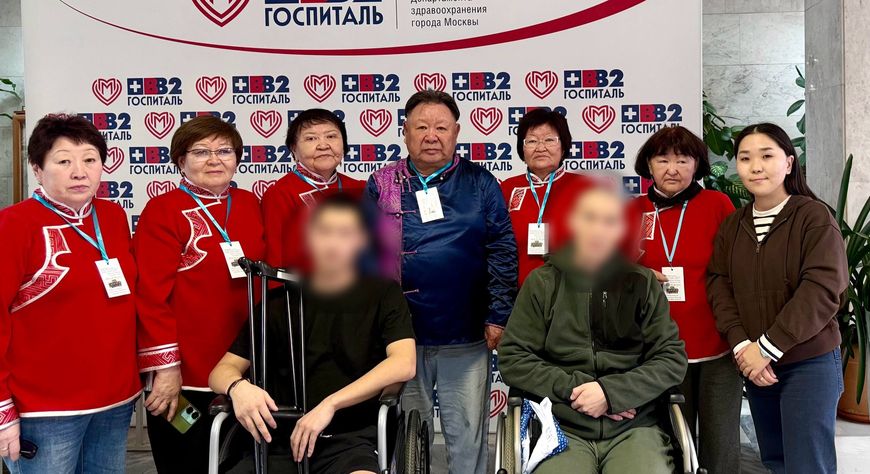 Волонтеры из Эрзина навестили раненых военнослужащих из Тувы в московском госпитале