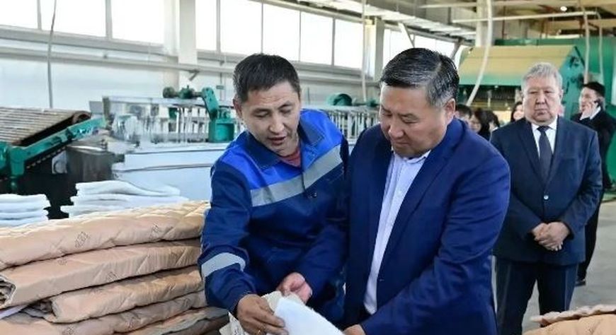 Сергеихинск пөс-таавызы: Тывада дүктен материалдар бүдүрүлгезин эгелээн